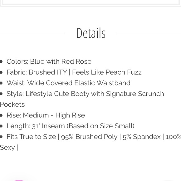 Brand NEW adore me leggings - Picture 3 of 3